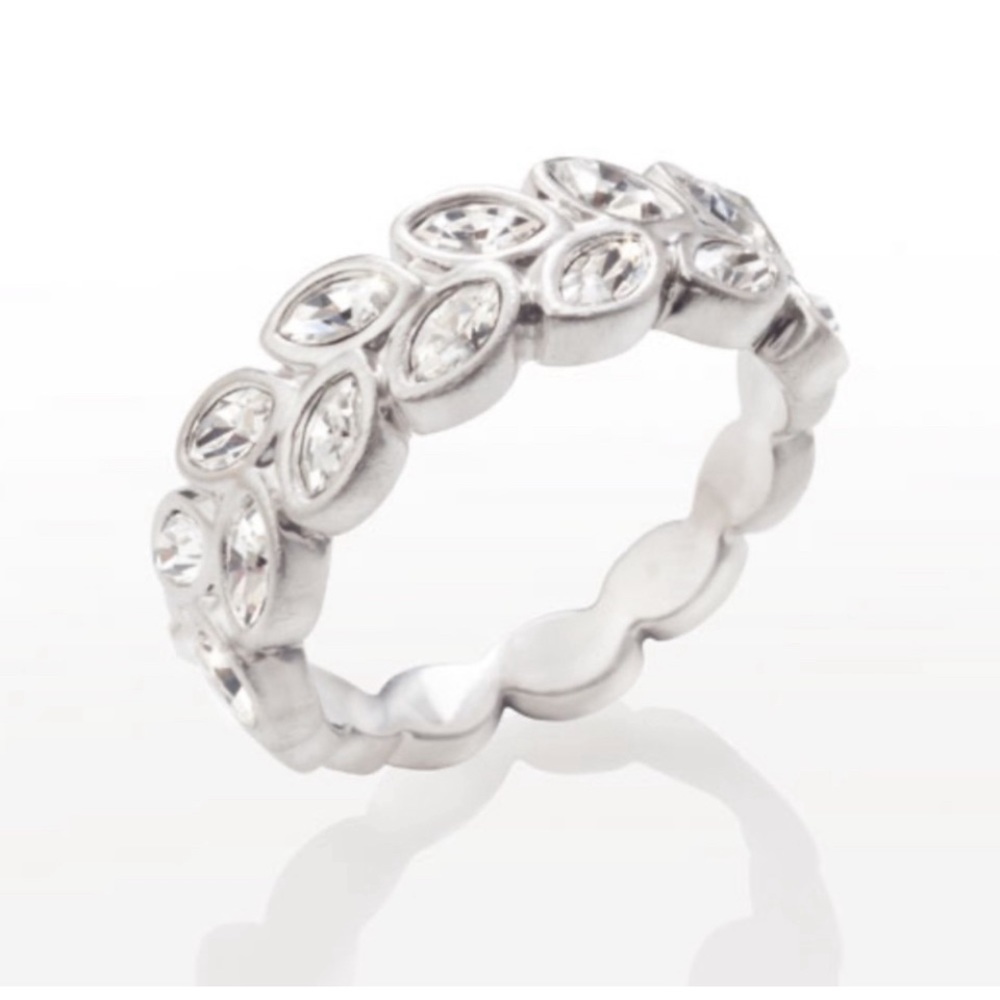 Touchstone Crystal Olympia Ring